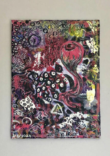 Acrylic on canvas, 30 cm x 40 cm