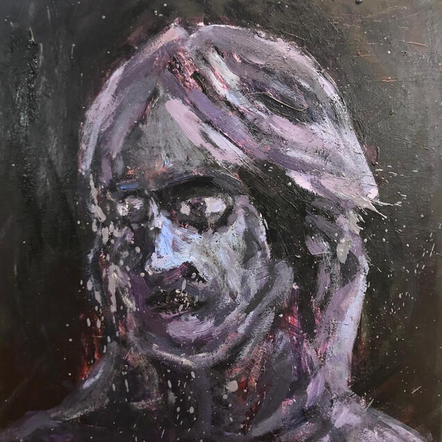 Acrylic on canvas, 60 cm x 60 cm